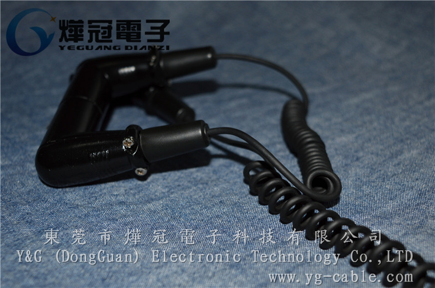 OD2.4 带屏蔽电子连接弹簧线