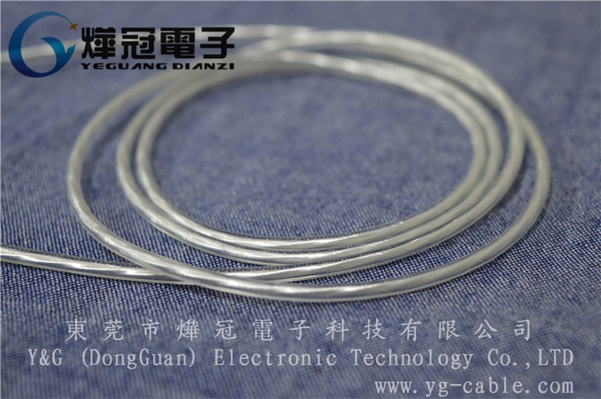 OD2.4 3C透明TPE带TC缠绕屏蔽线