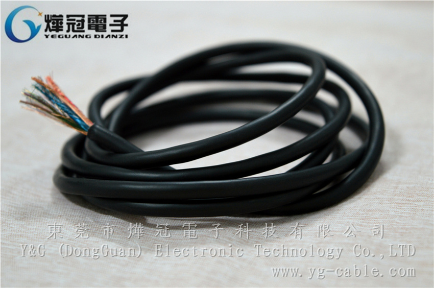 4.0 19C黑色TPE HDMI连接线 高清数据线材